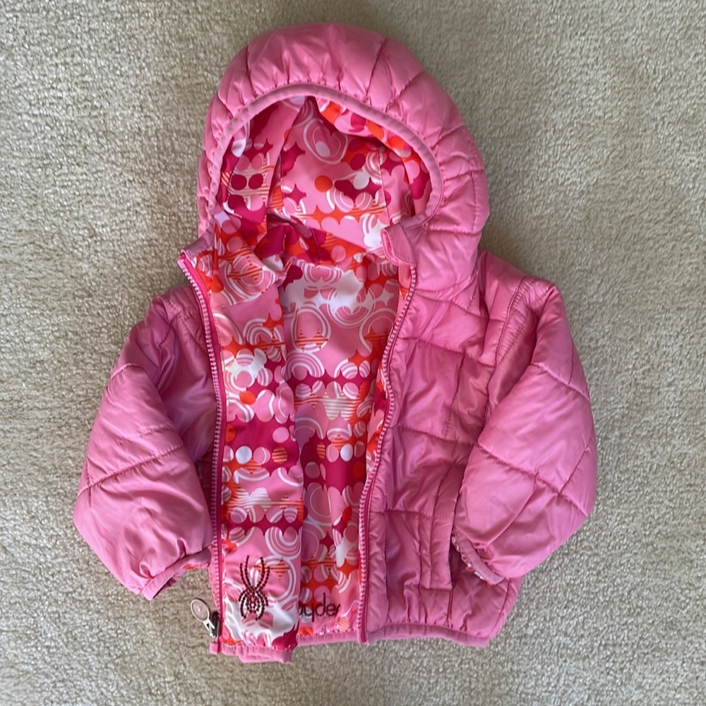 Spyder girls reversible winter Jacket